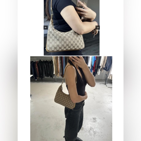 Rare Gucci GG Shoulder Bag - Picture 13 of 16